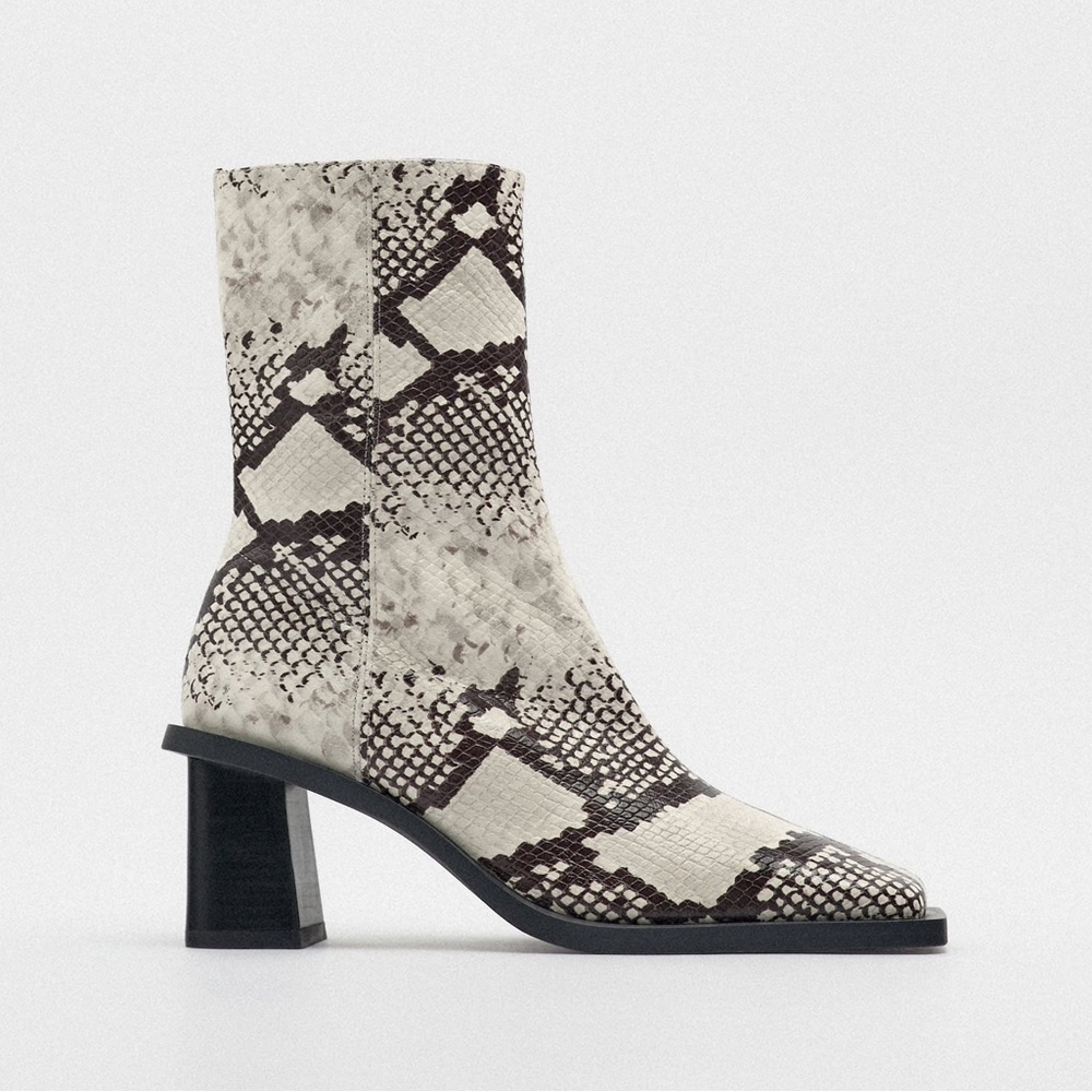 ZARA Bloggers Fav Leather Boots - Price Firm